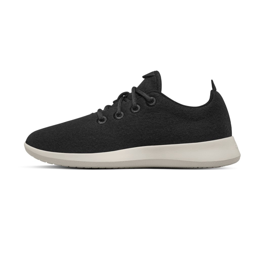 Allbirds Men\'s Wool Runners - Sneakers Black - VQX213650